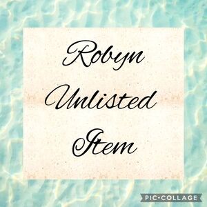 Unlisted Item Placeholder Sign